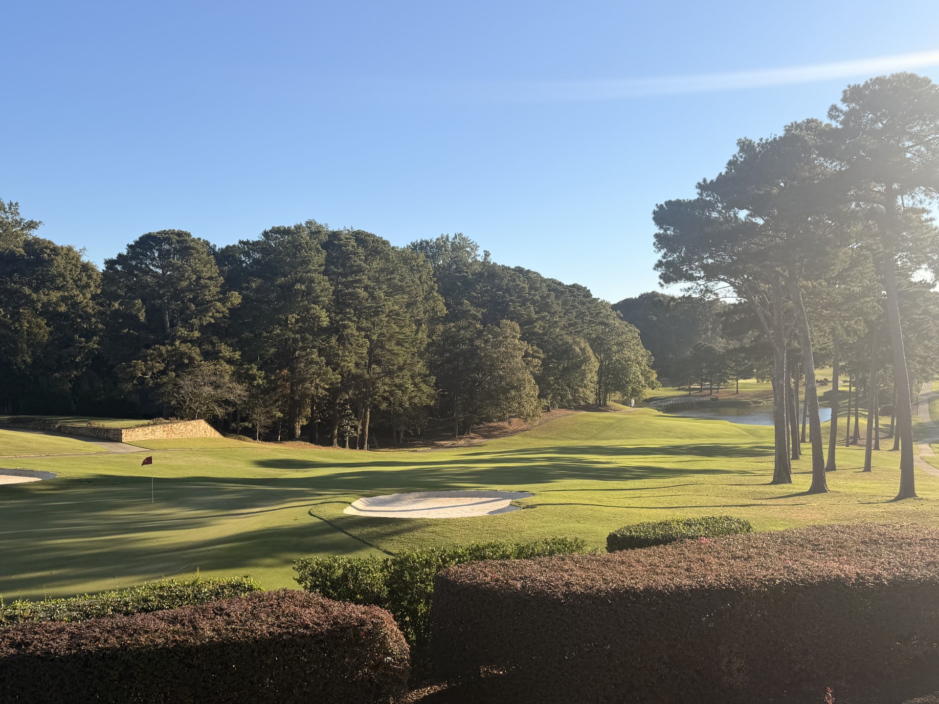 Berkeley Hills Country Club tree-lined golf course fairway